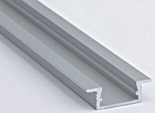 Profil WIRELI 02 ZAPUŠTĚNÁ hliník anod. 26x8x2000mm (metráž)