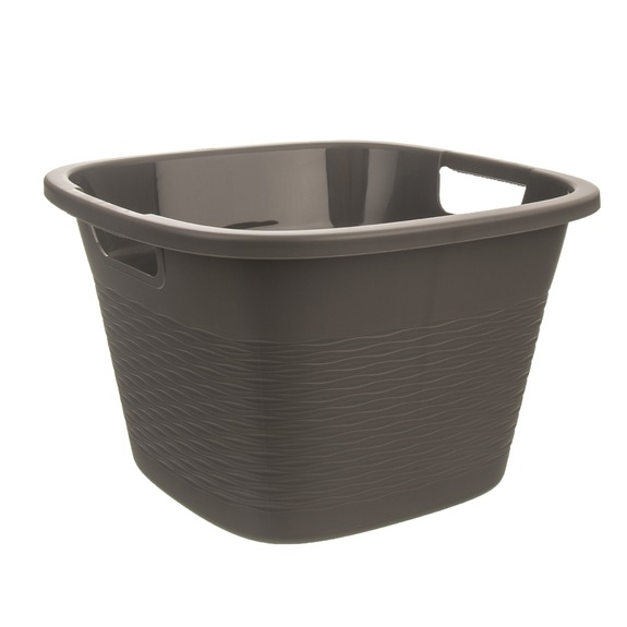 Dřez UH LOOP čtverec s uchy 16,8 l tm. šedá