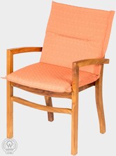 KARLAS Marco - polstr na křeslo cihlový