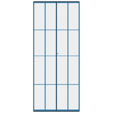 Síť proti hmyzu dveře 100x212 cm černá