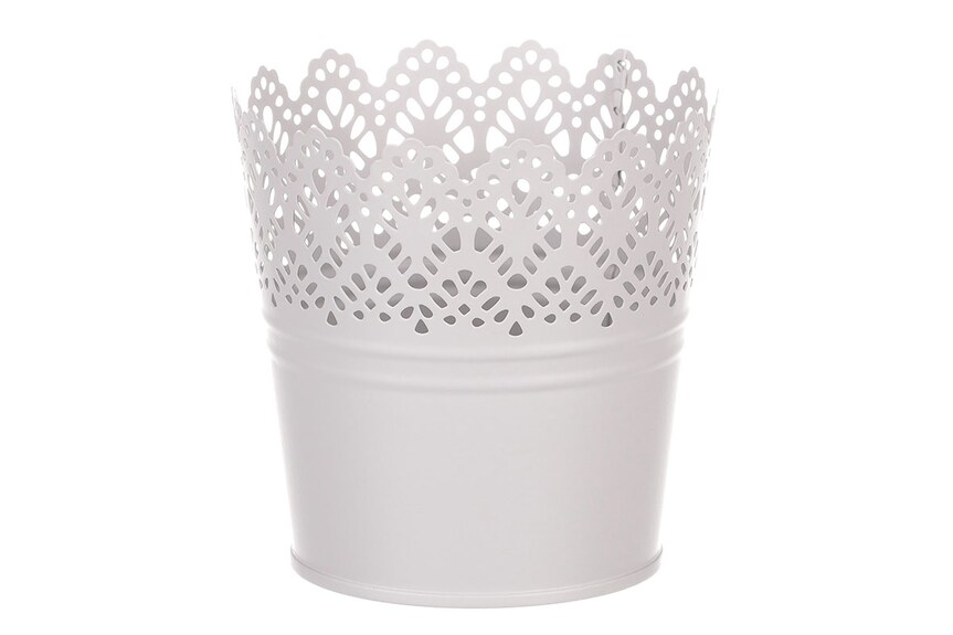 Obal kovový krajkový KK087