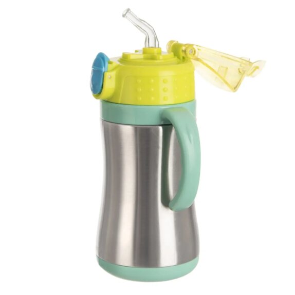 Termoska nerez/UH+brčko 0,33 l zelená