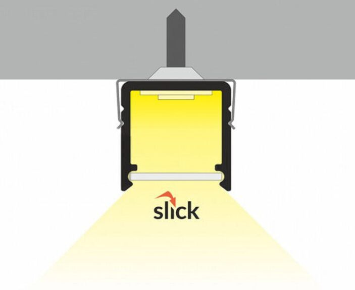 Profil WIRELI SMART10 A/Z hliník anoda 2m (metráž)