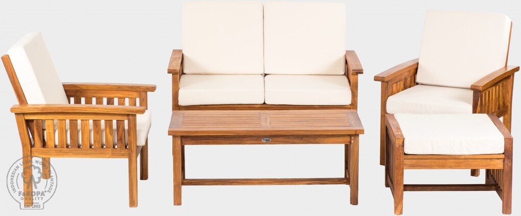 ROSALINE SET - sestava z teaku