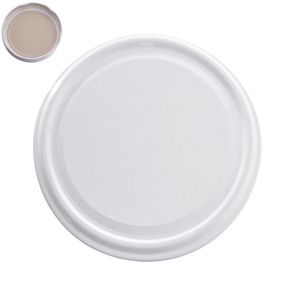 Víčko kov 89 bílá 1 ks k 129721