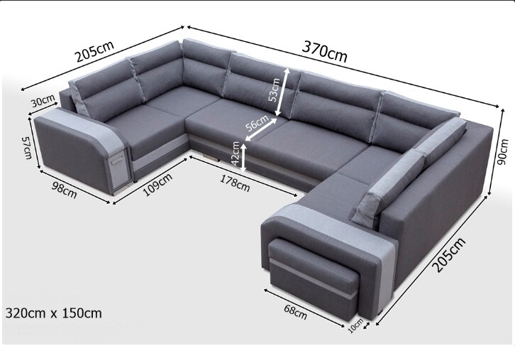 Sedací souprava Falco Association U