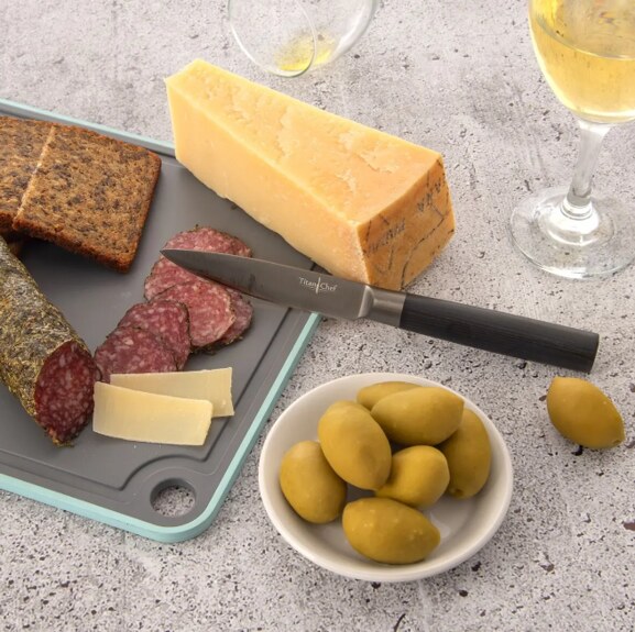 Nůž kuchyňský nerez/titan/UH Titan Chef 12,5 cm