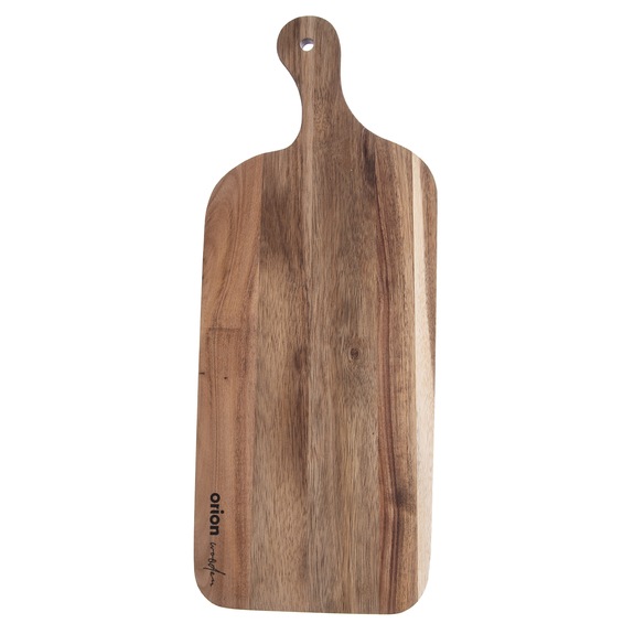 Prkénko akácie kráj./serv. rukojeť WOODEN 49x19 cm