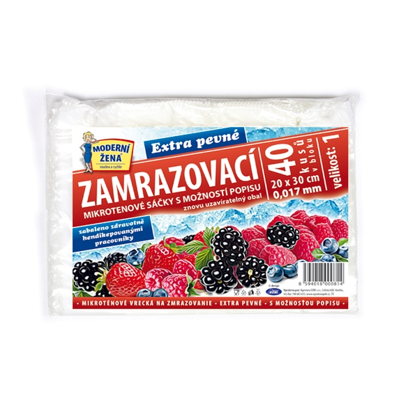 Sáček zamrazovací Extra 20x30 cm/40 ks