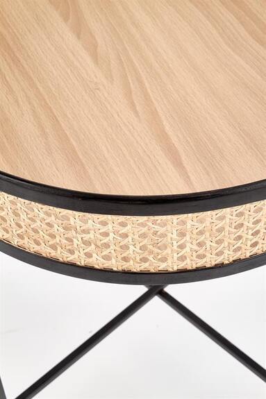 Konferenční stolek LANIPA (přírodní ratan)