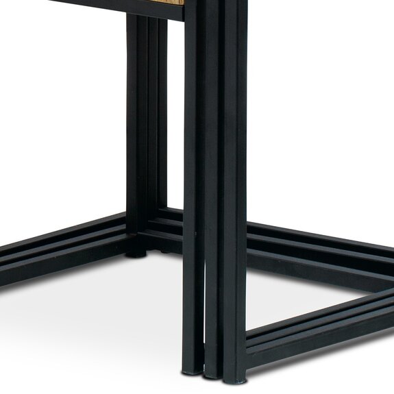 Set 3 ks odkládacích stolků AF-3003 OAK