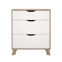 Komoda Iker 703 jackson hickory/bílá