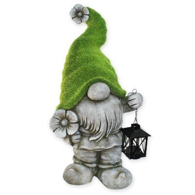 Skřítek keramika 55,5cm mechový