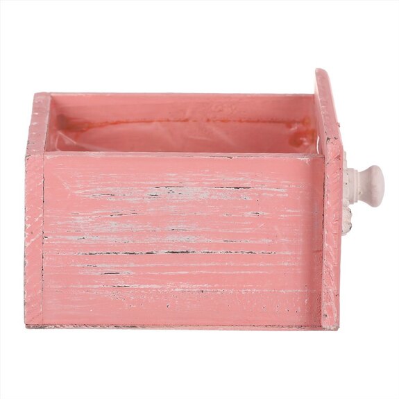 Obal na květiny dřevěný, tvar šuplíku AB2165