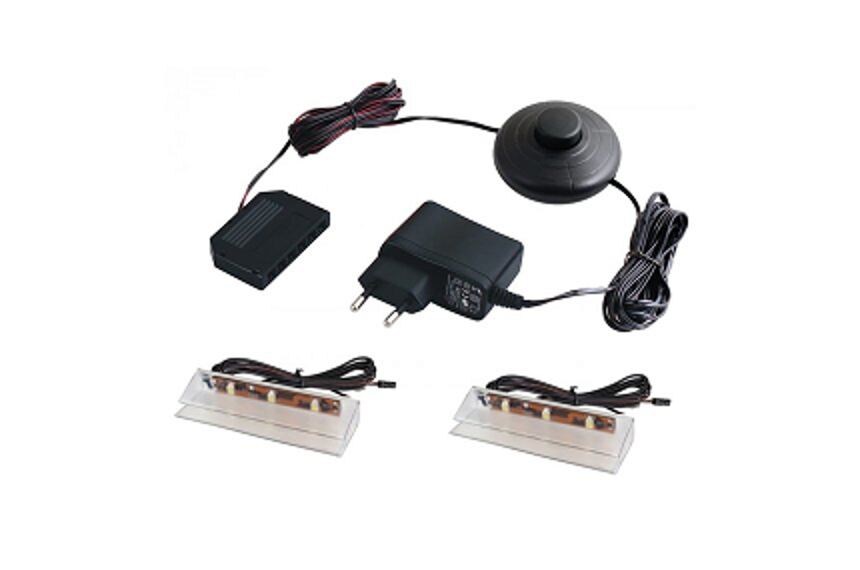 Osvětlení LED ROBBEN Apolena - 2 klipy/bílá LED