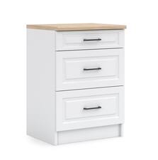 Kuchyňská skříňka spodní Falco Irma SZ60-3SZ bílá MAT