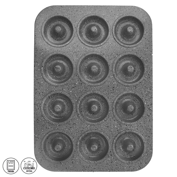 Forma kov/nepř. pov. donuty GRANDE 12