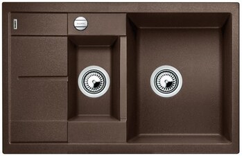 Dřez BLANCO Metra 6 S Compact s excentrem Silgranit PuraDur