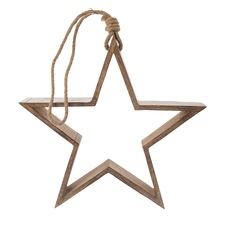 Hvězda dřevo MANGO