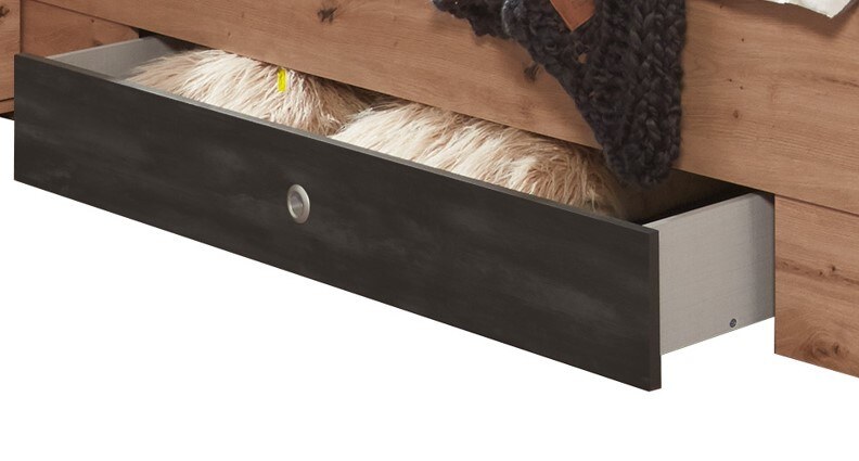 Diegos č.288 - dekor S33 Úložný prostor1x šuplík - lamino šedá  (WIM) (Bristol=1balík)(K15