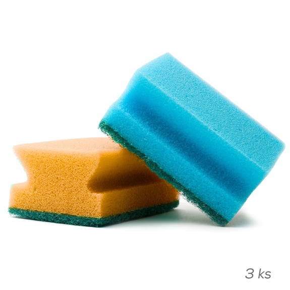 Houba na nádobí frézovaná 3ks