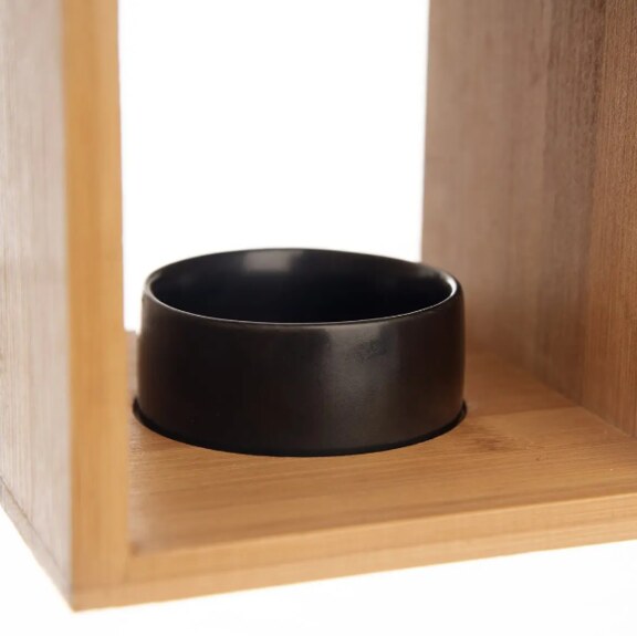 Aromalampa porc./bambus BLACK