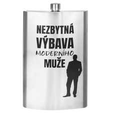 Láhev kapesní nerez Nezbytná výbava maxi 1,7 l