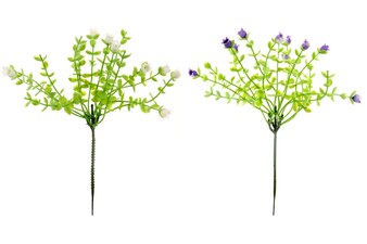 Šáter SG6039, umělá květina plastová, mix 2 barev