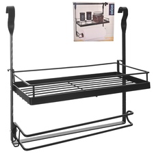 Polička kov+držák kuch. utěrek závěsná RADKA