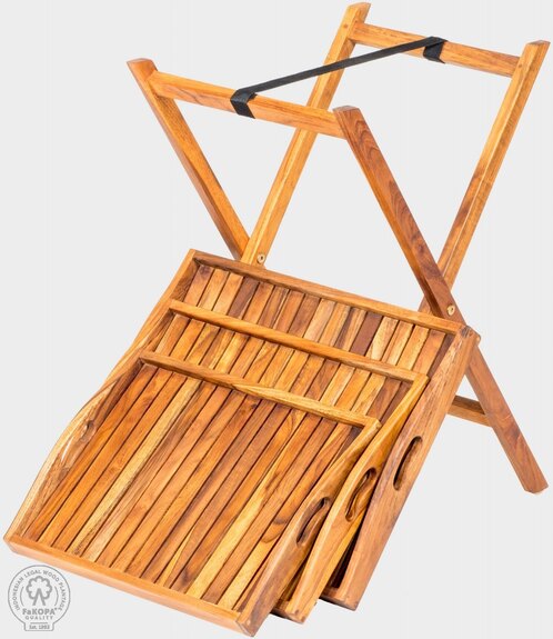 ROMEO III - podnos z teaku