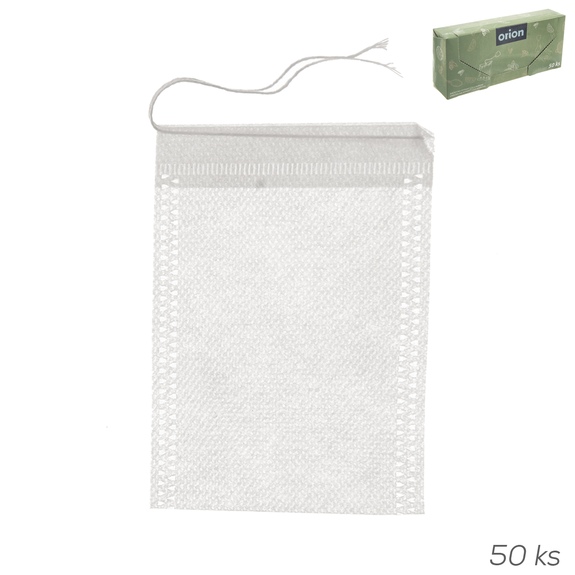 Sáček netkaná text. sypaný čaj/koření 50 ks