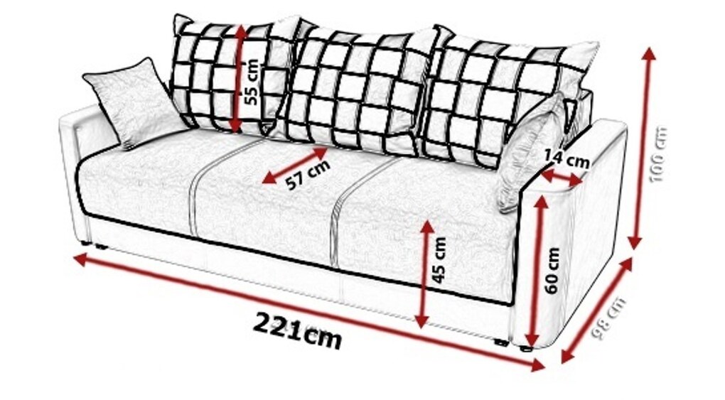 Pohovka Falco Xénie