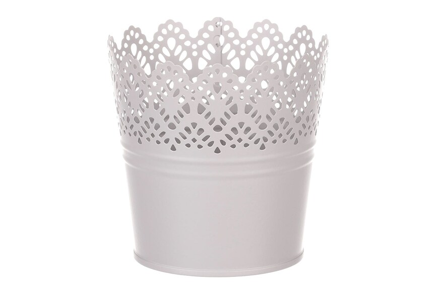 Obal kovový krajkový KK087