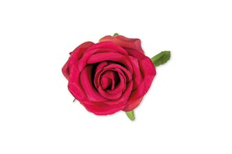 Růže, barva červená. Květina umělá vazbová.  KUM3311-RED