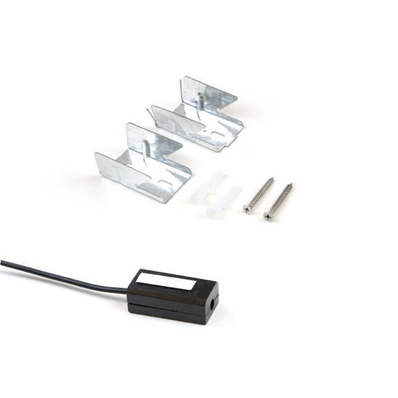 Zrcadlo s LED osvětlením, 600x35x800 mm