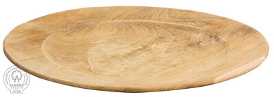 PLATE III - talíř z teaku