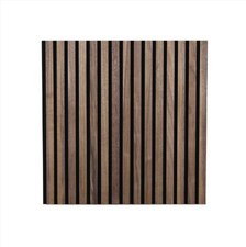 Dekorační obkladový SLAT panel akustic Straight Ořech