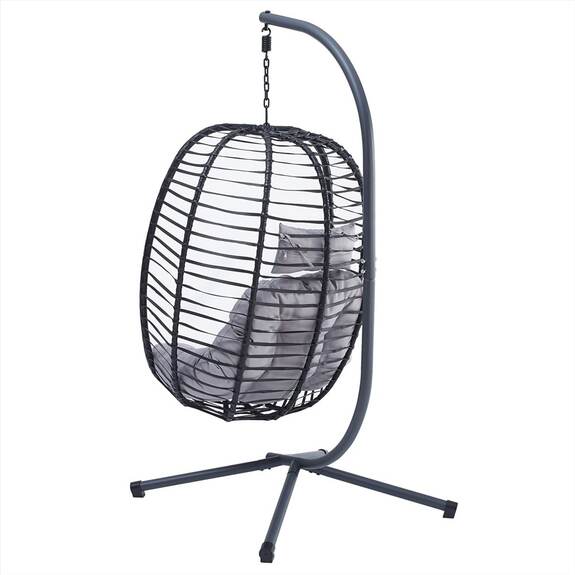 Závěsné křeslo AZ-V1289 GREY