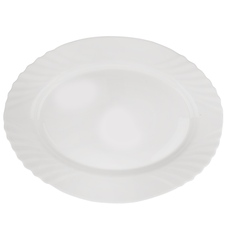 Talíř opál. sklo serv. LUNA vlnky ovál 35x26,5 cm, náhr. 129577