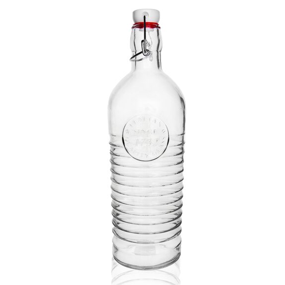 Láhev sklo CLIP uzávěr 1,1 l SAM