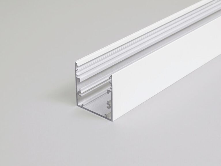 Profil WIRELI PHIL53 B C10/ bílý lak, 2m (metráž)