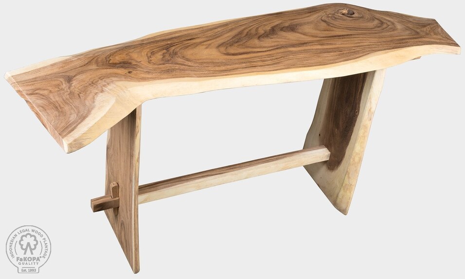 TRUNK BAR X - dřevěný bar 227x60x110cm