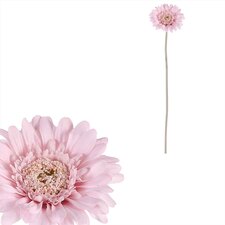 Gerbera - umělý květ na stonku, růžový