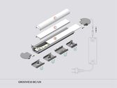 Led profi Wireli 12 Groove BC/UX