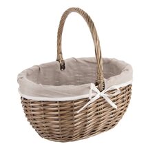 Koš proutí/bavlna+PES piknik velký