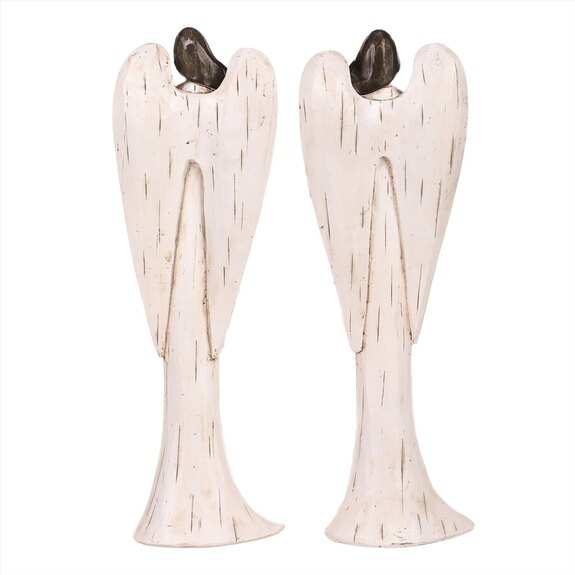 Anděl polyresinový, bílá barva, mix 2 druhů,