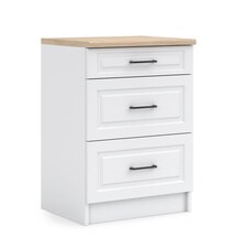 Kuchyňská skříňka spodní Falco Irma SZ40-3SZ bílá MAT