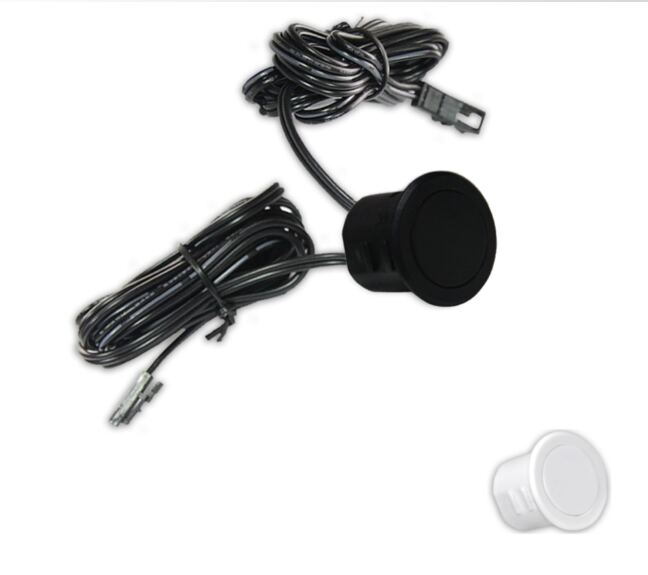 Dotykový spínač se stmívačem k zavrtání do korpusu PLAST černý