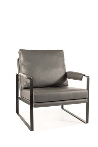 TRENDY FOKUS křeslo, eco šedá