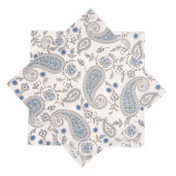 Ubrousek papír kašmírový vzor 20 ks 33x33 cm